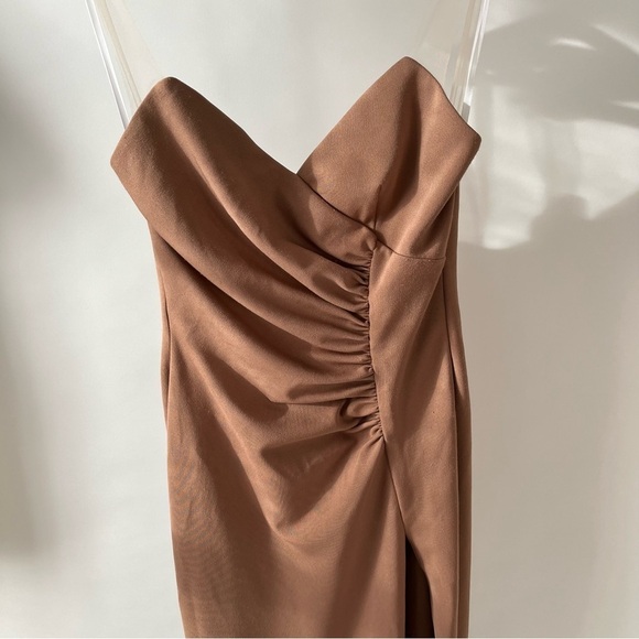 Katie May Colette Gown in Cocoa - Picture 13 of 14